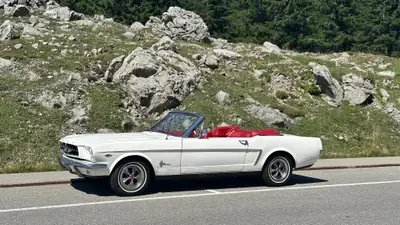 Ford Mustang Cabrio V8 1965 — Légende américaine, véhicule vétéran, 69 000 km — detail