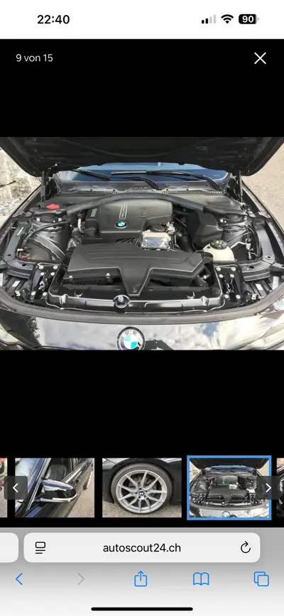BMW 328i Touring Steptronic M-Sport Line — Break sportif entretenu BMW, 245 ch — Miniature 11