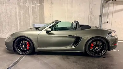 Porsche 718 Boxster GTS 4.0 PDK — Cabriolet sportif 400 ch, sièges carbone, très peu kilométré — Miniatur 8