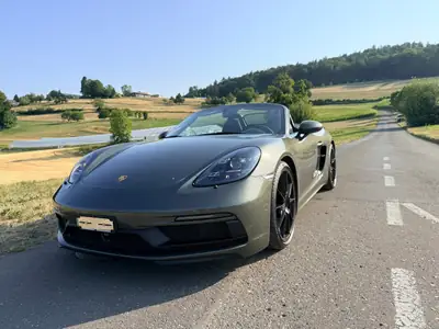 Porsche 718 Boxster GTS 4.0 PDK — Cabriolet sportif 400 ch, sièges carbone, très peu kilométré — Miniatur 12