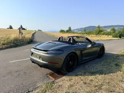 Porsche 718 Boxster GTS 4.0 PDK — Cabriolet sportif 400 ch, sièges carbone, très peu kilométré — Miniatur 15