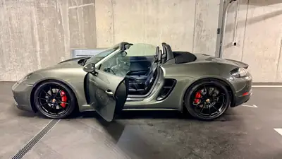 Porsche 718 Boxster GTS 4.0 PDK — Cabriolet sportif 400 ch, sièges carbone, très peu kilométré — Miniatur 17