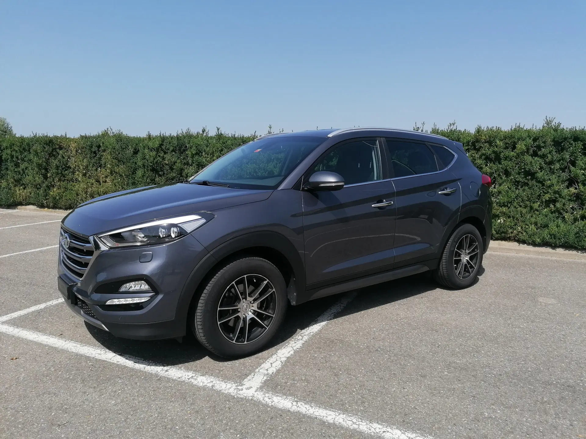 Hyundai Tucson 2.0 CRDI Plena 2WD — SUV diesel fiable, 63'000 km seulement — Außenansicht
