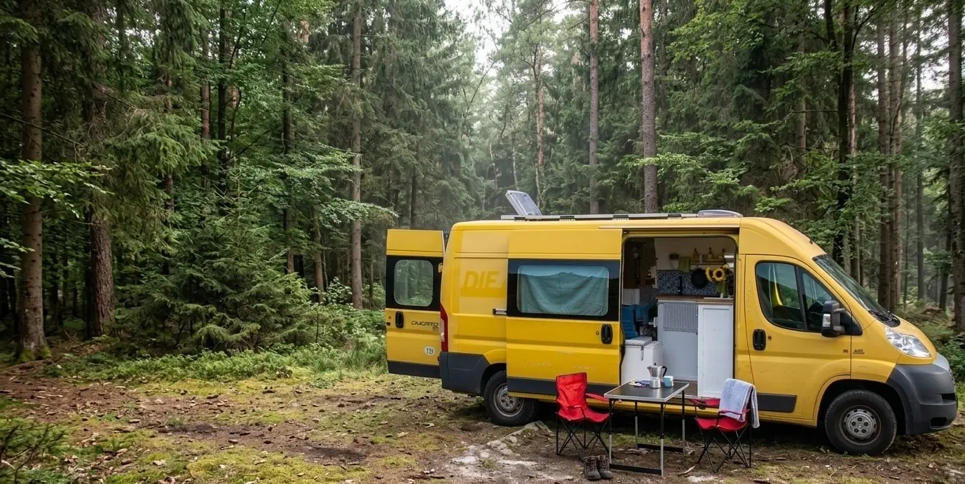 FIAT Ducato Dangel 4x4 15Q — Utilitaire polyvalent tout-terrain, 185'000 km — Außenansicht