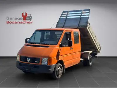VW LT 46 2.8 TDI Doppelkabine — Benne 3 côtés, 130 ch, robuste et fiable — Außenansicht
