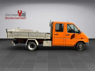 VW LT 46 2.8 TDI Doppelkabine — Benne 3 côtés, 130 ch, robuste et fiable — Innenraum