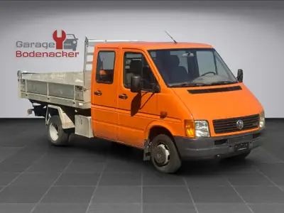 VW LT 46 2.8 TDI Doppelkabine — Benne 3 côtés, 130 ch, robuste et fiable — Armaturenbrett