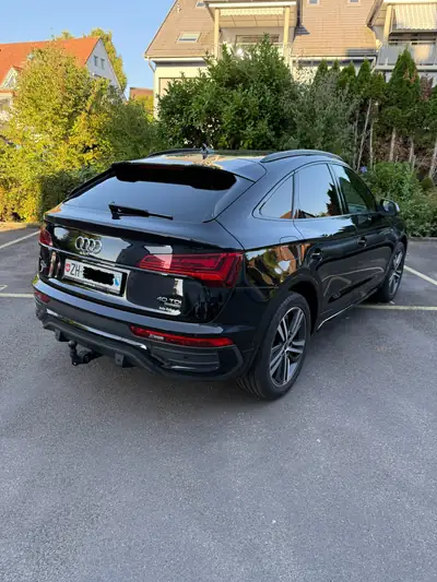 Audi Q5 Sportback 40 TDI S line — SUV coupé premium, 54 000 km, quattro intégral — Außenansicht