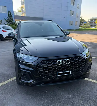 Audi Q5 Sportback 40 TDI S line — SUV coupé premium, 54 000 km, quattro intégral — Heckansicht
