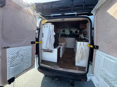 Ford Transit Custom L2H1 Campervan — Aménagement personnel, 45'000 km seulement — Seitenansicht