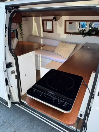 Ford Transit Custom L2H1 Campervan — Aménagement personnel, 45'000 km seulement — Armaturenbrett
