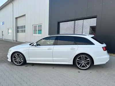 Audi A6 Avant 3.0 BiTDI V6 — Break premium, 320 ch, quattro intégral — côté