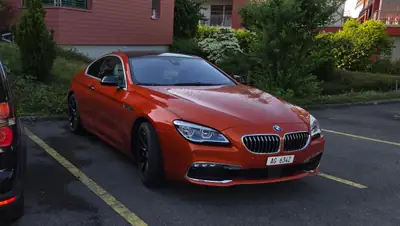 BMW 640d LCI Coupé xDrive — Diesel 313 ch, 90'000 km, finition premium — fianco