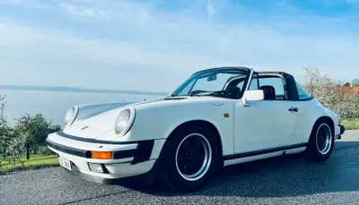 Porsche 911 Carrera Targa 1984 — Icône cabriolet, 231 ch, boîte manuelle — Außenansicht