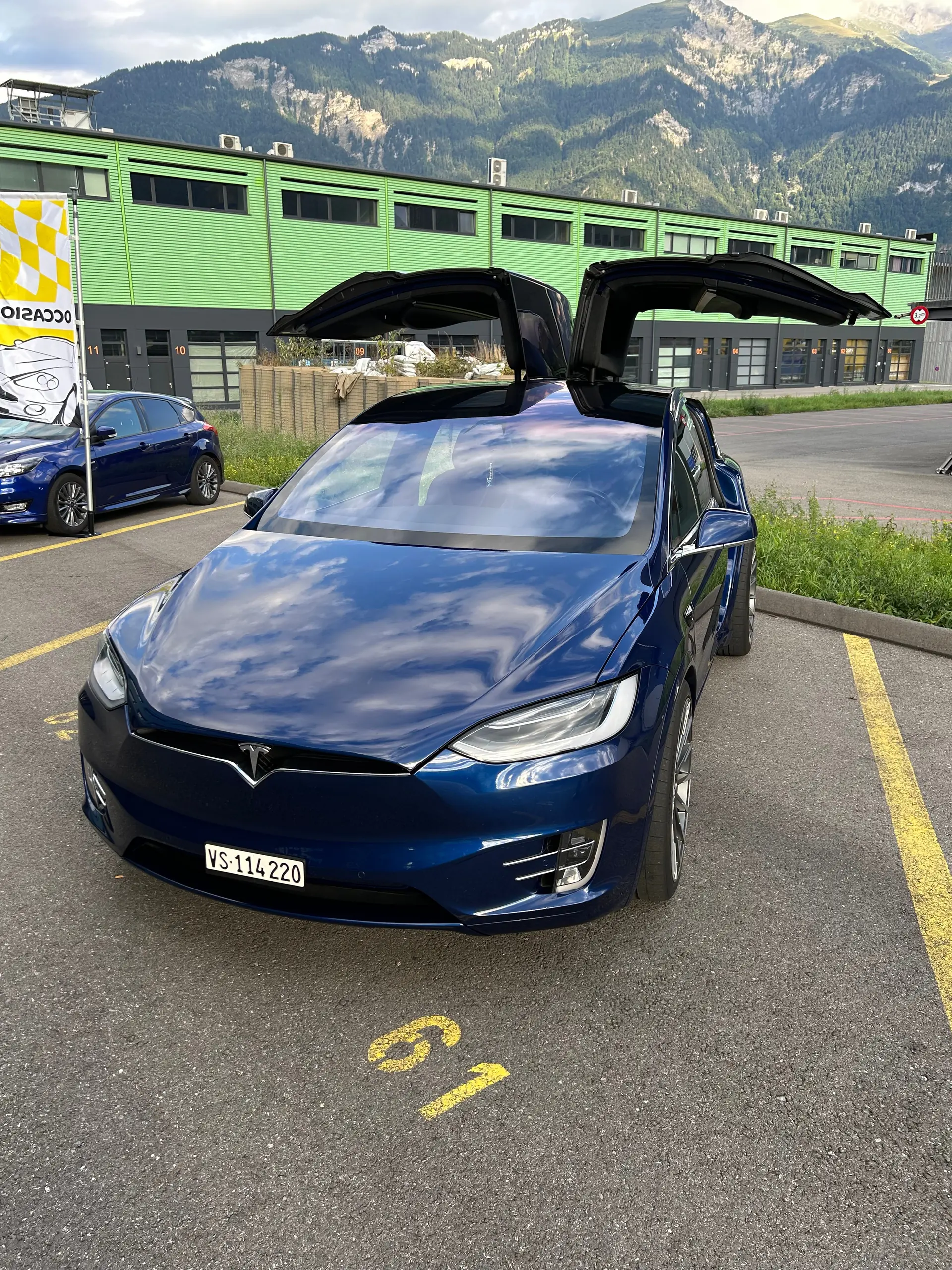 Tesla Model X 2017 occasion Troistorrents — 3