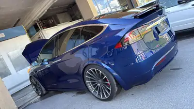 Tesla Model X 100D Performance — SUV électrique 6 places, 772 ch, freins et pneus neufs — Miniatura 10