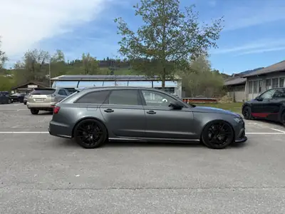 Audi RS6 Avant 4.0 TFSI V8 — Break haute performance 605 ch, sans sinistre — vista posteriore