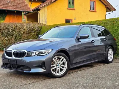 BMW 320d xDrive Touring — Break diesel hybride 48V, 190 ch et traction intégrale — side view