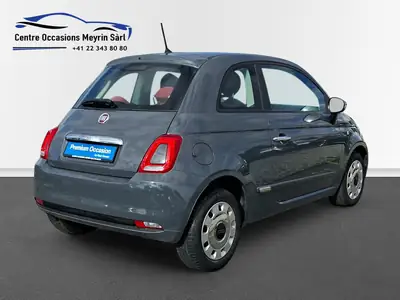 Fiat 500 0.9 TwinAir Pop Star — Citadine économique et agile, sans accident — rear view