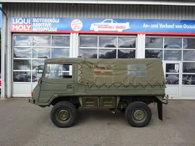 PUCH Pinzgauer 710M Veteran 1979 — Légende des véhicules tous terrains, seulement 25'000 km — dashboard