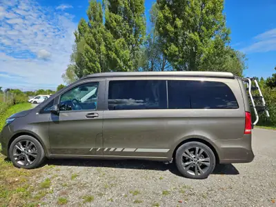 Mercedes-Benz Marco Polo Horizon 220d — Van aménagé premium, 163 PS, lifestyle nomade — Heckansicht