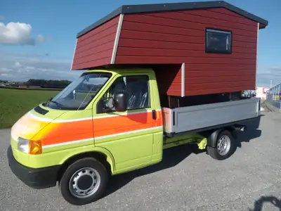 VW T4 2.5 Syncro — Utilitaire polyvalent 4x4, entretien complet, 11'700 km — Außenansicht