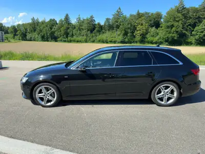Audi A4 Avant 2.0 TDI Sport Quattro — Break diesel performant, 189'000 km, parfait état — dashboard