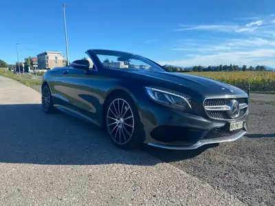 Mercedes-Benz S 500 Cabriolet — Élégance décapotable, 455 ch et 88'000 km — Außenansicht