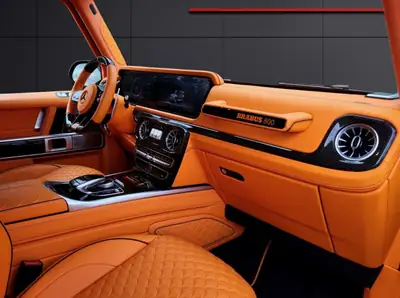 Mercedes-Benz G 63 AMG BRABUS 700 — Monstre de puissance, intérieur Hermès unique — intérieur