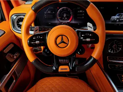 Mercedes-Benz G 63 AMG BRABUS 700 — Monstre de puissance, intérieur Hermès unique — détail