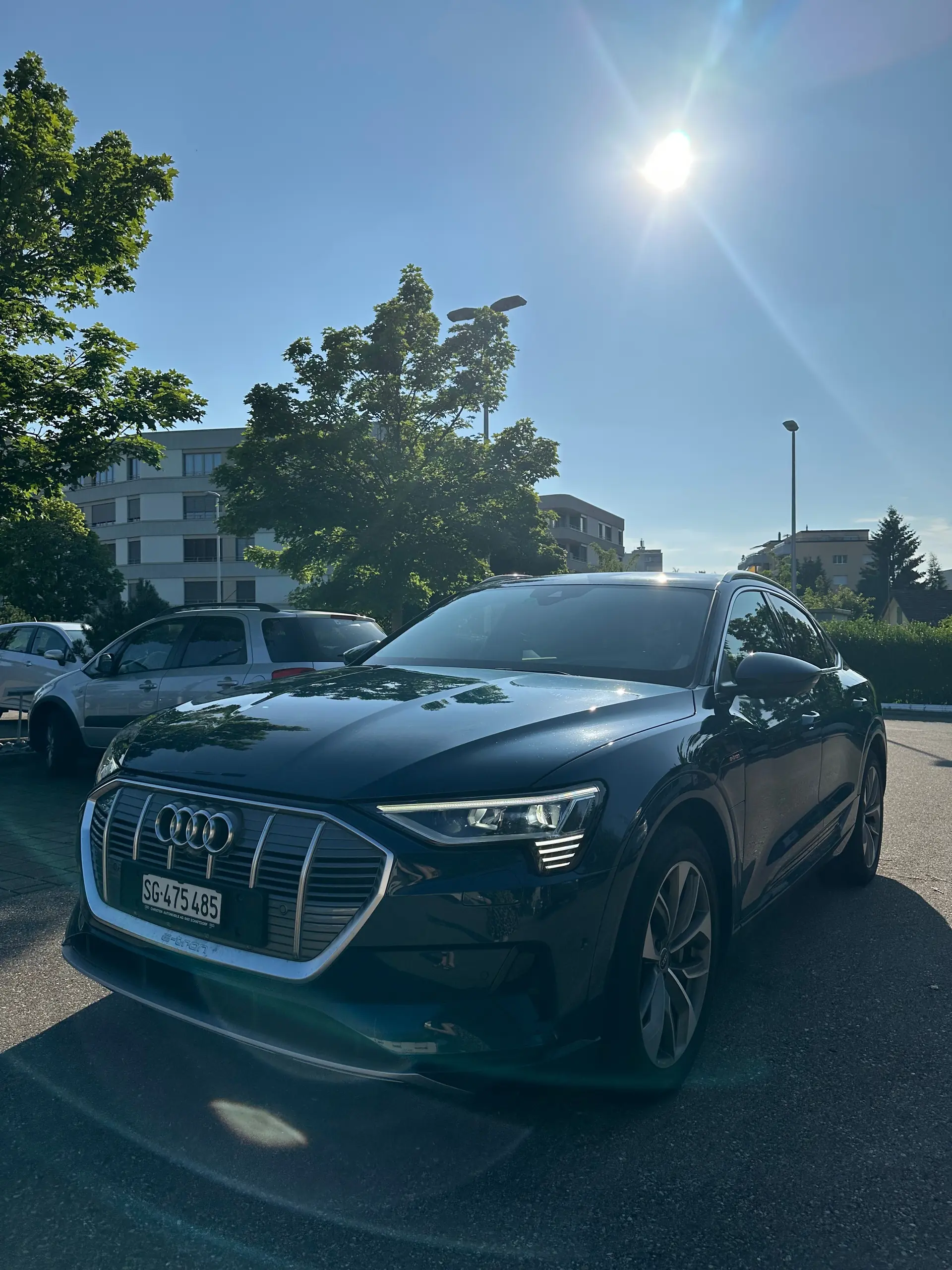 Audi e-tron 50 Sportback quattro — SUV électrique premium, 121'000 km, sans accident — vista esterna