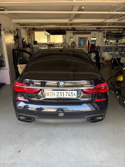 BMW 750d xDrive Steptronic — Berline de prestige diesel, 400 ch et traction intégrale — Detail