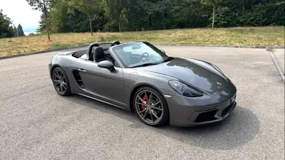 Porsche 718 Boxster S — Cabriolet sportif 350 ch, 58'000 km, entretien Porsche complet — vue extérieure