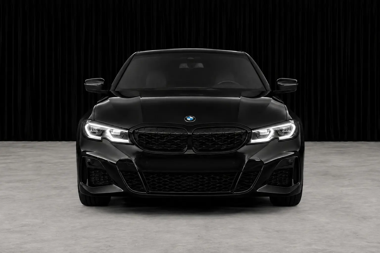 BMW M340i xDrive 48V — Berline sport hybride légère, 45'000 km seulement — Außenansicht