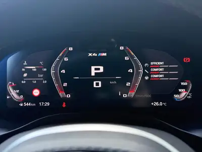 BMW X4M xDrive M Competition — 510 ch, design noir intégral, full équipement premium — Miniatura 12