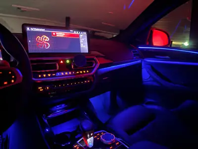 BMW X4M xDrive M Competition — 510 ch, design noir intégral, full équipement premium — Miniatura 10