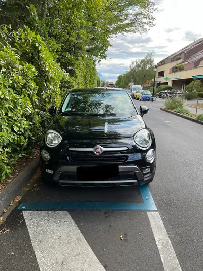 Fiat 500X 1.4T Off Road Look Trekking — SUV compact robuste, 81'000 km, sans sinistre — arrière
