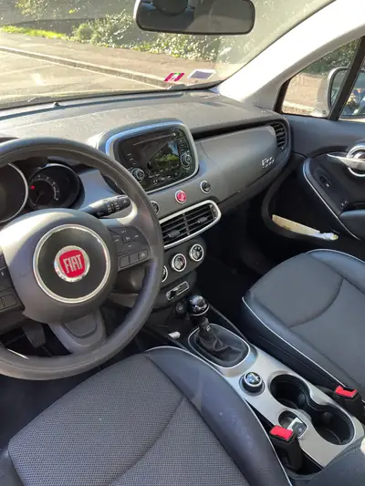Fiat 500X 1.4T Off Road Look Trekking — SUV compact robuste, 81'000 km, sans sinistre — tableau de bord