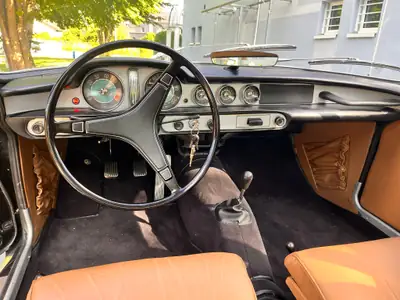 Volvo P1800S 1969 — Chef-d'œuvre suédois, seulement 31 500 km — Heckansicht