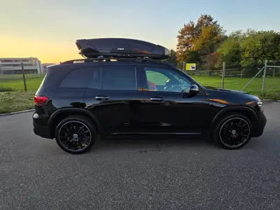 Mercedes-Benz GLB 200 d 4Matic AMG Line — 7 places, diesel efficace, équipements premium — Seitenansicht