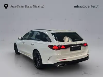 Mercedes-Benz E 220 d AMG Line 4matic Kombi — Break luxe hybride diesel, traction intégrale — arrière