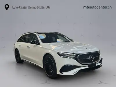 Mercedes-Benz E 220 d AMG Line 4matic Kombi — Break luxe hybride diesel, traction intégrale — Miniature 7