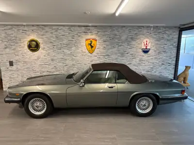 Jaguar XJ-S 5.3 V12 Convertible — Chef-d'œuvre britannique des années 90, état impeccable — vista esterna