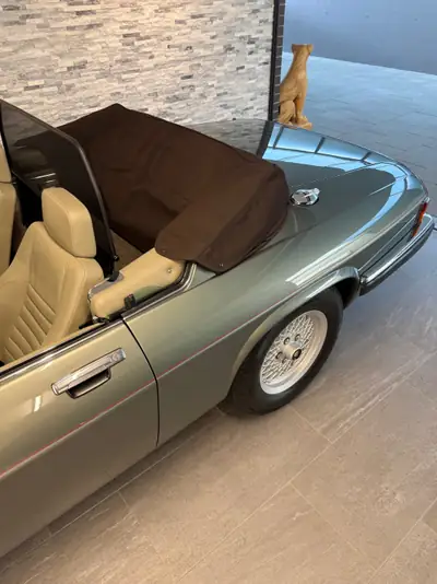 Jaguar XJ-S 5.3 V12 Convertible — Chef-d'œuvre britannique des années 90, état impeccable — Miniatura 14