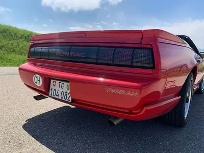 Pontiac Firebird 5.0 V8 Trans Am 1991 — Muscle car légendaire, statut vétéran — détail
