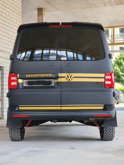 VW T6 204PS 4Motion — Camping-car aménagé tout-terrain, diesel performant — côté