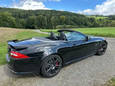 Jaguar XK XKR-S V8 — Cabriolet sportif 550 ch, frais de révision effectués — vista posteriore
