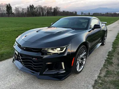 Chevrolet Camaro ZL1 2018 — Muscle car américain 659 ch, sans accident — vue extérieure