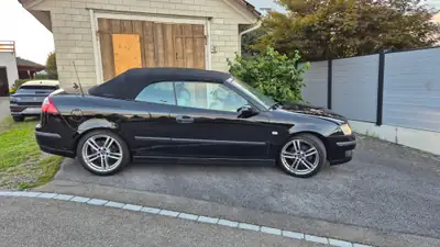 SAAB 9-3 2.0t Vector — Cabriolet sportif, moteur turbo 175 ch, seulement 66'000 km — interni