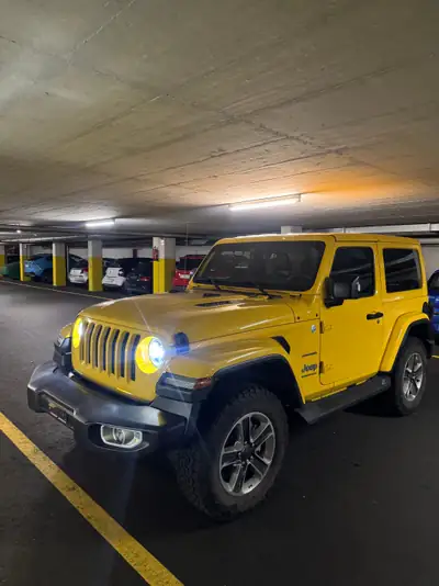 Jeep Wrangler 2.2 MJ Sahara — Diesel robuste, 83'000 km, 4x4 intégral — exterior view